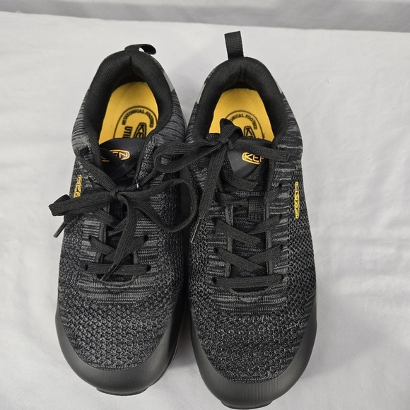 KEEN Work Shoes Utility Women's Sparta ESD Aluminum Toe Black Size 8 WIDE - Picture 4 of 6